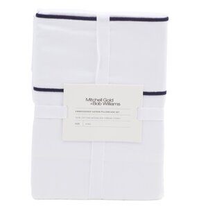 MITCHELL GOLD + BOB WILLIAMS  Portugal 400tc Cotton Sateen Pillowcases